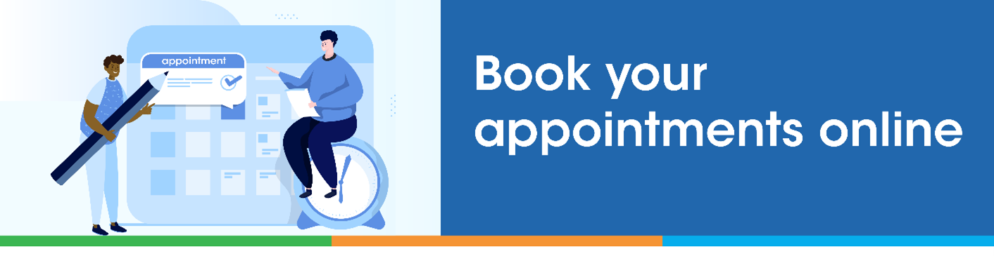 Book Your Appointments Online